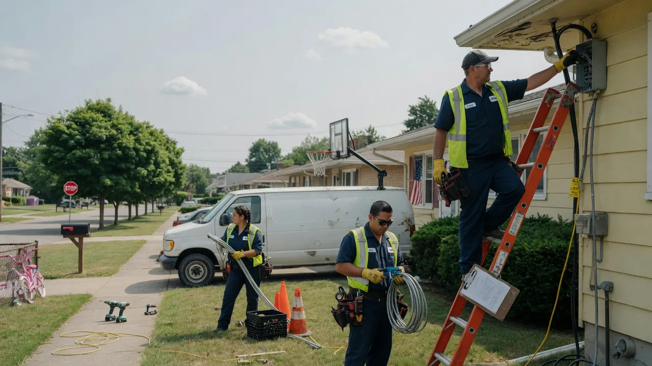 Licensed Electrician in West Newton, IN near me
